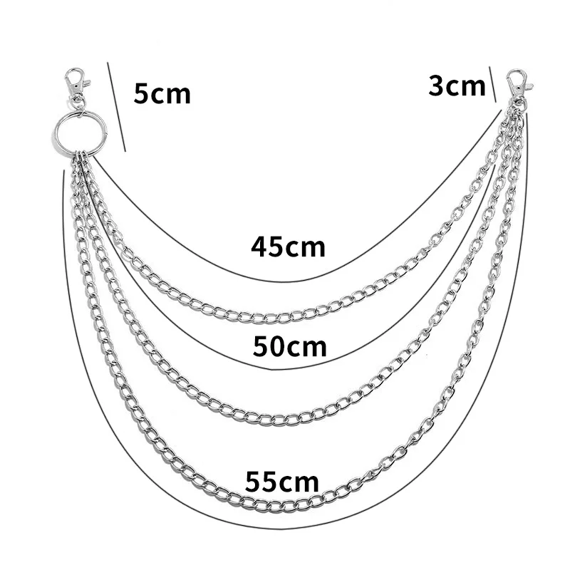 Metalowy łańcuch do spodni w s – Body Jewelry Retainers recenzja i cena