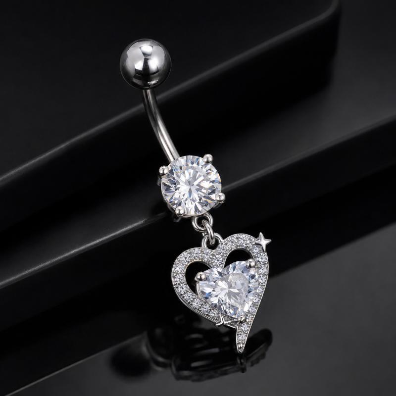 1 szt. Kolczyk do pępka z chir – Body Jewelry Surgical Steel recenzja i cena