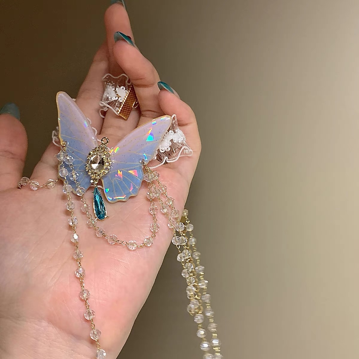 Modny wzór motyla Elastyczny k – Body Jewelry For You recenzja i cena