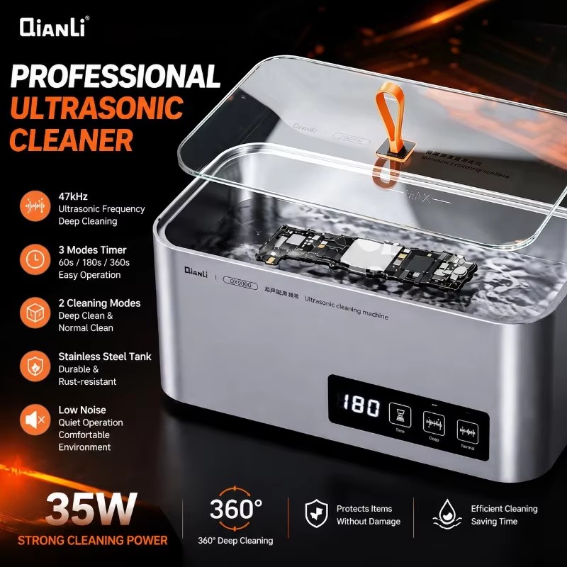 QIANLI QX9000 Myjka Ultradźwię – Body Jewelry Repair recenzja i cena