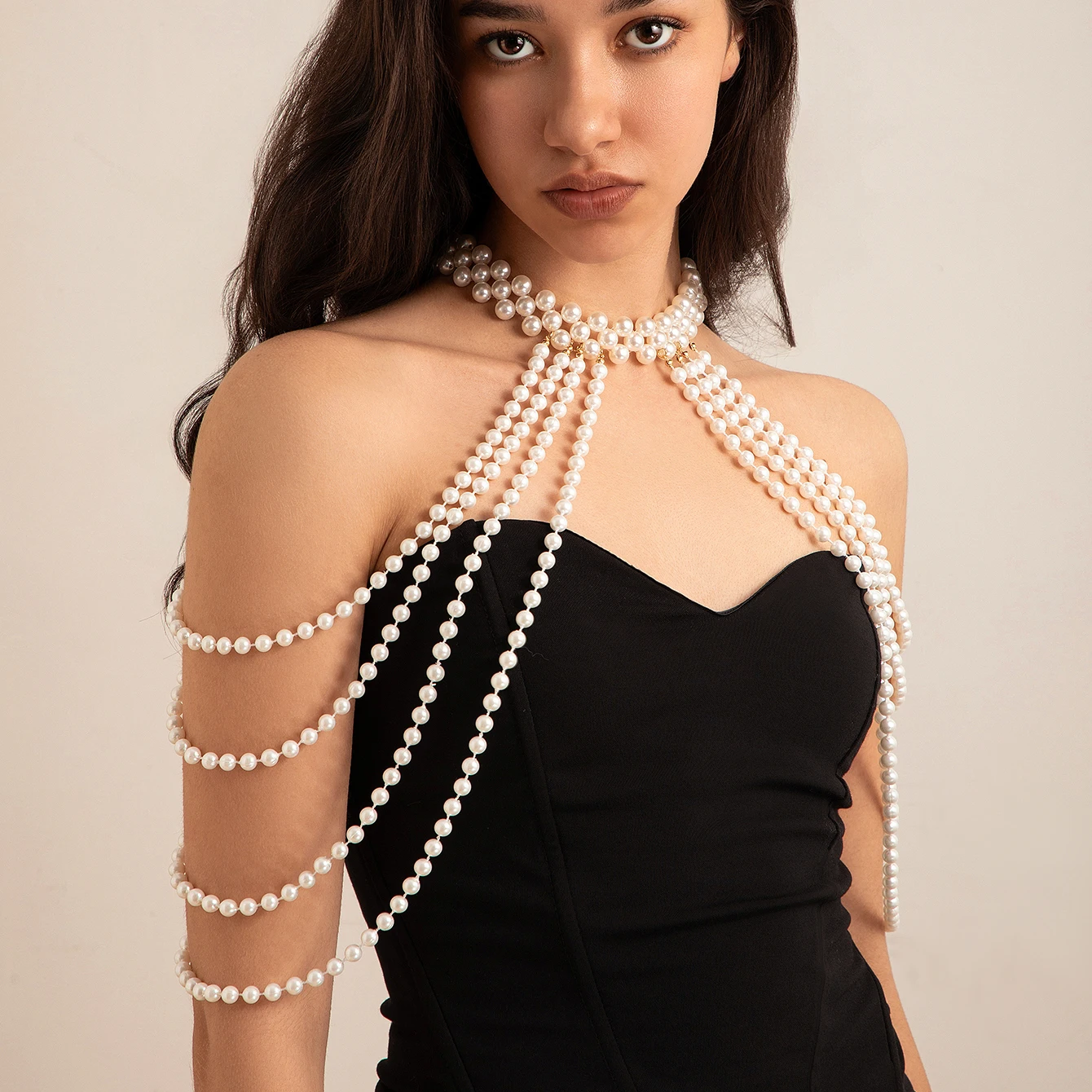 Ślubny łańcuszek na ramię z im – Body Jewelry Necklace recenzja i cena