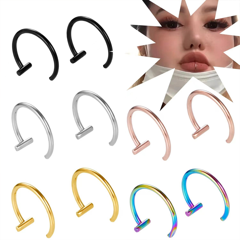 Kolczyk do wargi ze stali chir – Body Jewelry Surgical Steel recenzja i cena