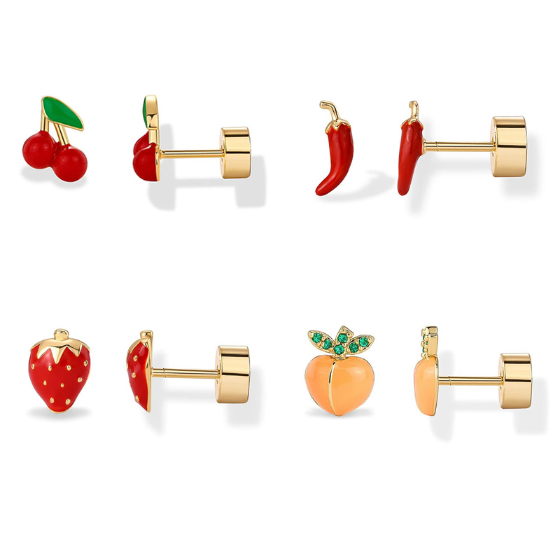 2 szt. Kolczyki na chrząstkę s – Body Jewelry Surgical Steel recenzja i cena