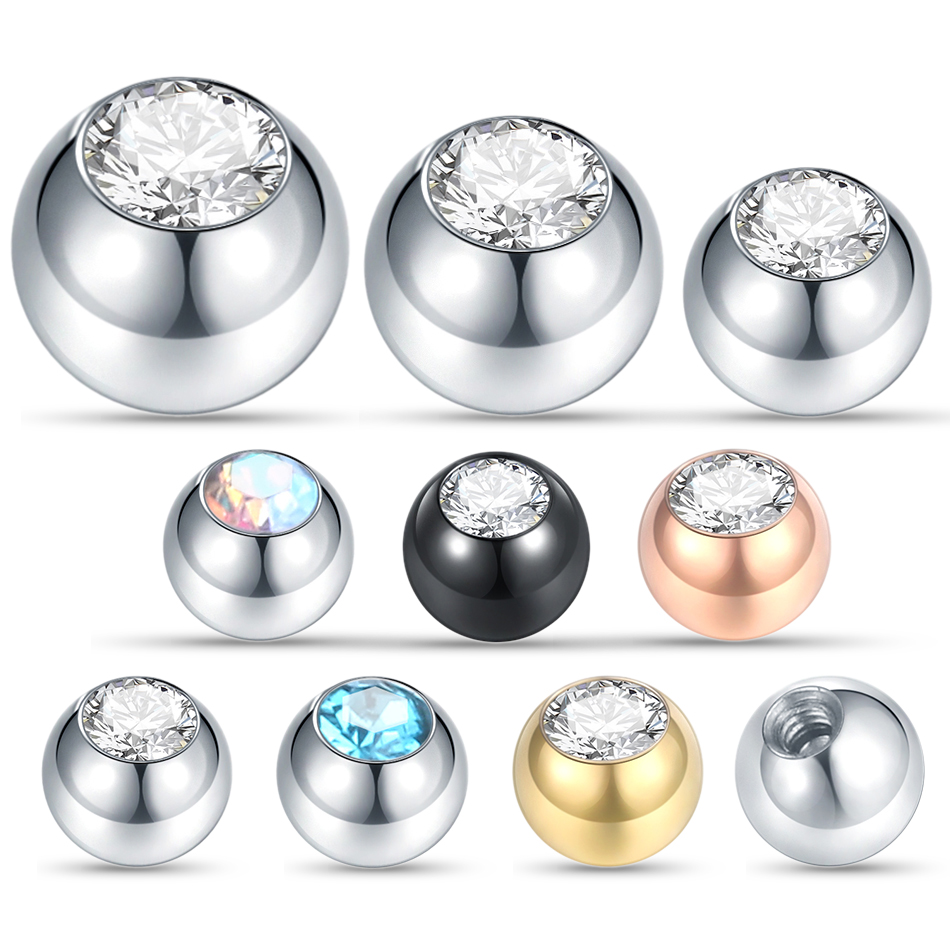 10 sztuk stalowe Piercing kulk – Body Jewelry Replacement Ball recenzja i cena
