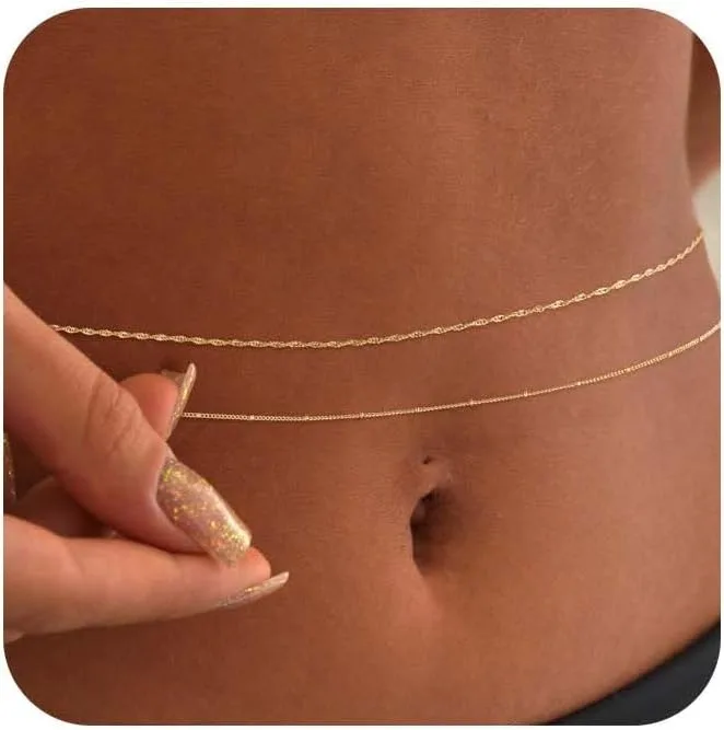 Pozłacane 14-karatowym złotem, – Body Jewelry For You recenzja i cena